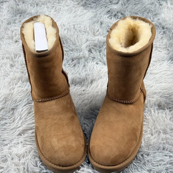 UGG Fur And Leather Snow Boots - Picture 5 of 9
